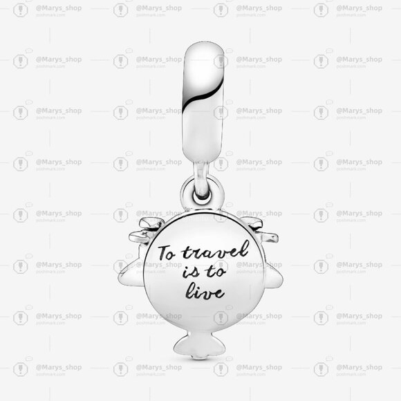 Pandora Propeller Plane Dangle Charm - Picture 2 of 6